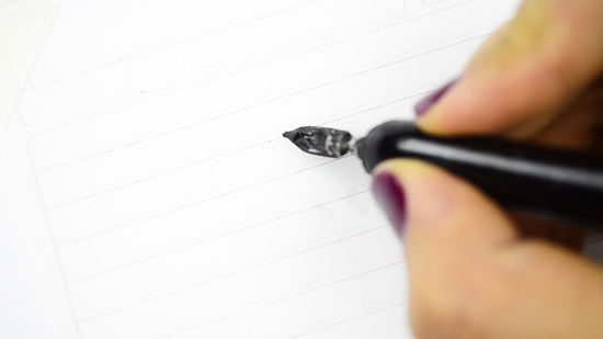 How to Hold a Calligraphy Pen