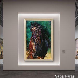 Arabian Stallion Portrait