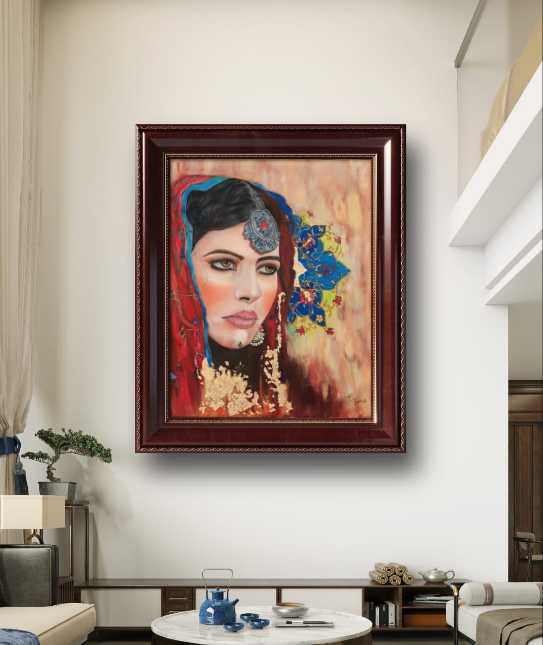 Portrait of an Afghan Girl