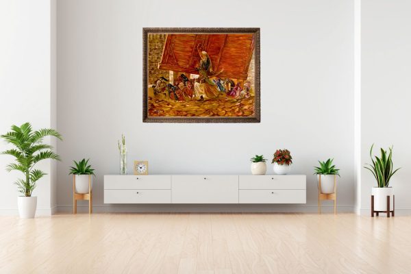 Imam Ali Khaybar victory painting